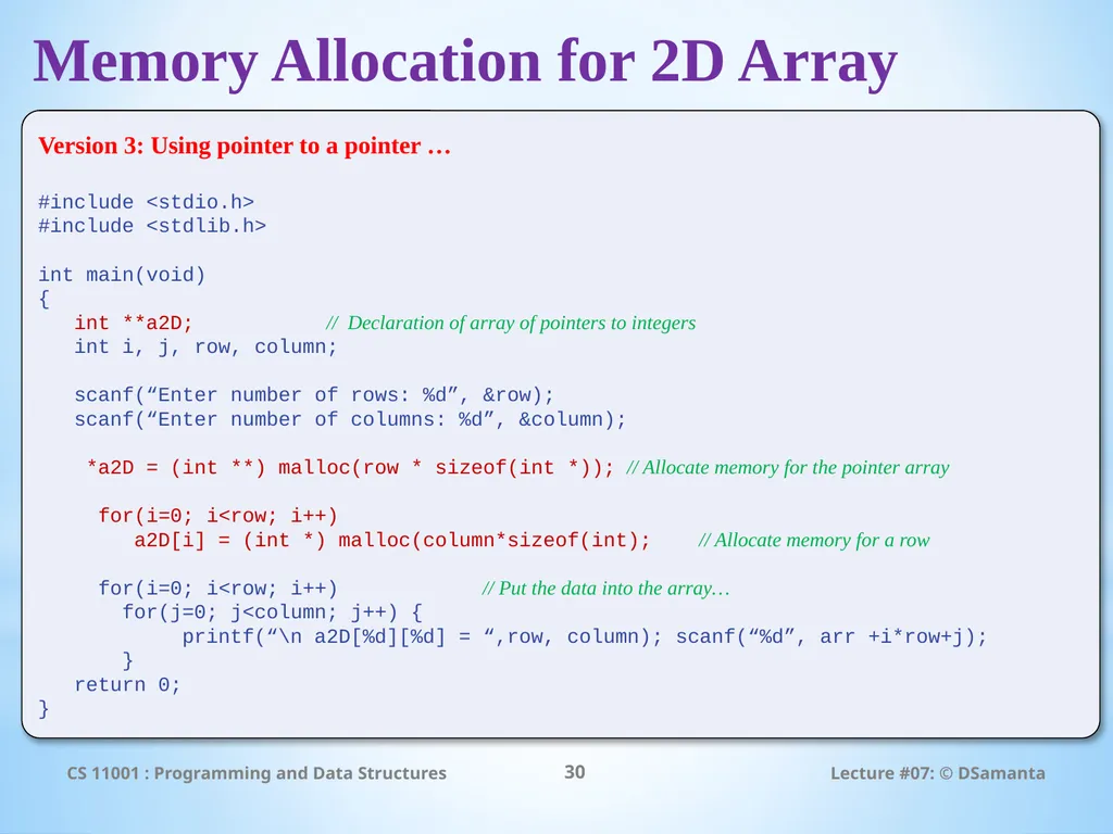 Debasis Samanta Computer Science & Engineering - slide 30 of 34