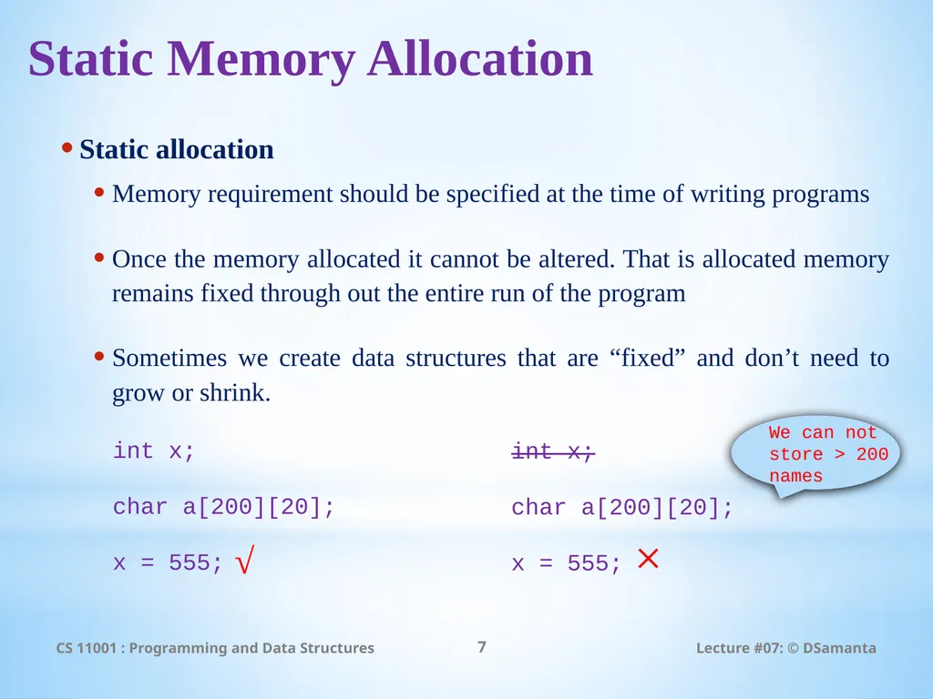 Debasis Samanta Computer Science & Engineering - slide 7 of 34