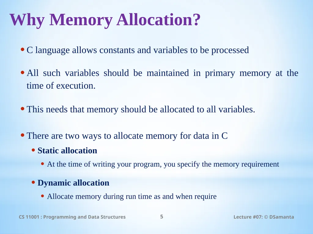 Debasis Samanta Computer Science & Engineering - slide 5 of 34