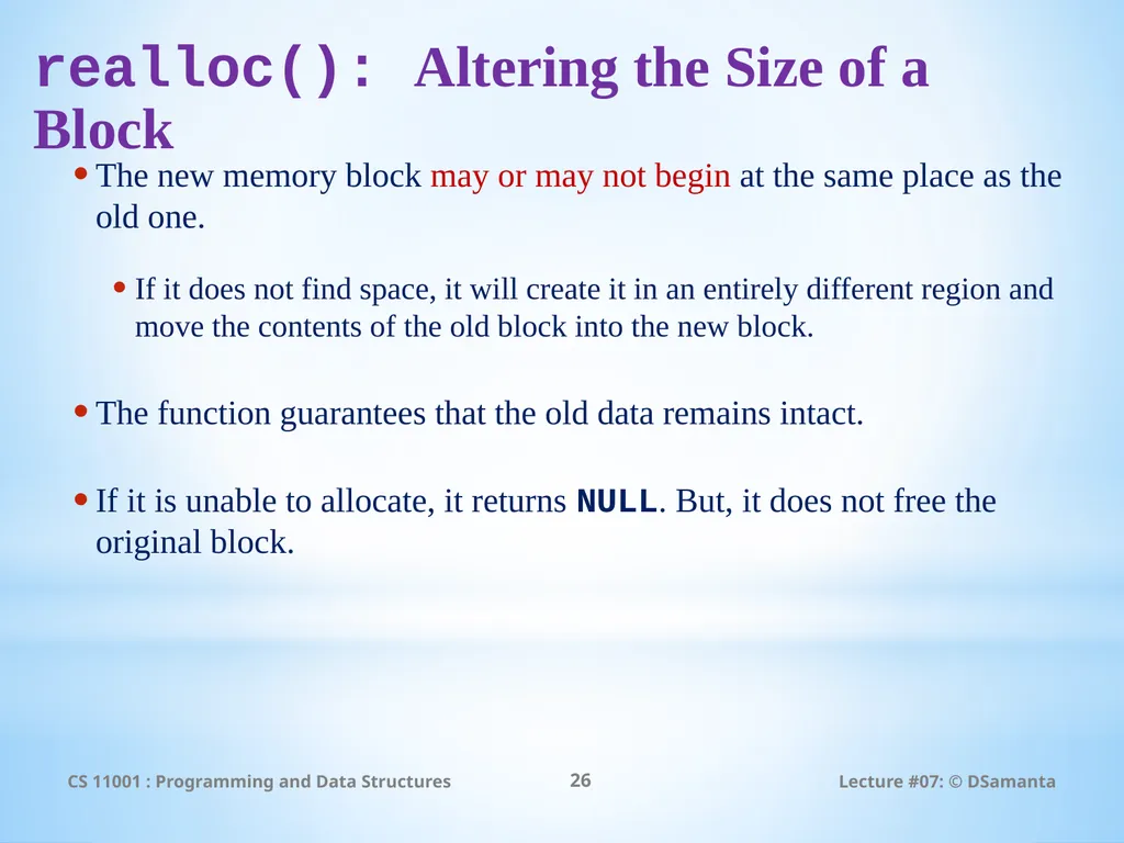 Debasis Samanta Computer Science & Engineering - slide 26 of 34