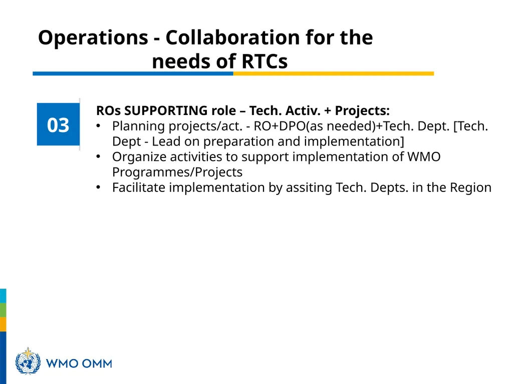 Role of WMO Regional Office for Africa in support - slide 16 of 18