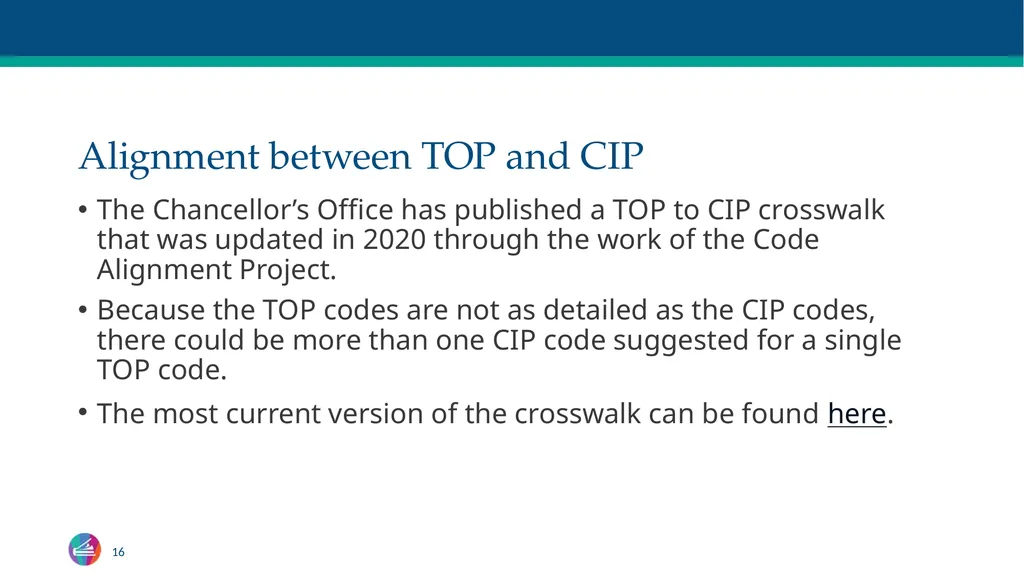 TOP Codes: What Are They? Craig Rutan, ASCCC Data - slide 16 of 38