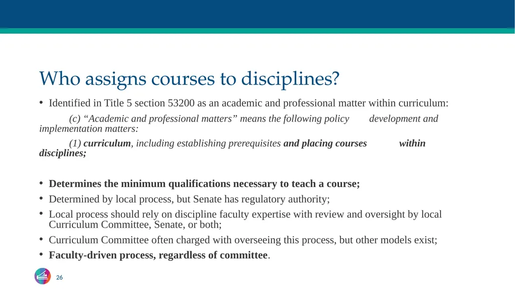 TOP Codes: What Are They? Craig Rutan, ASCCC Data - slide 26 of 38