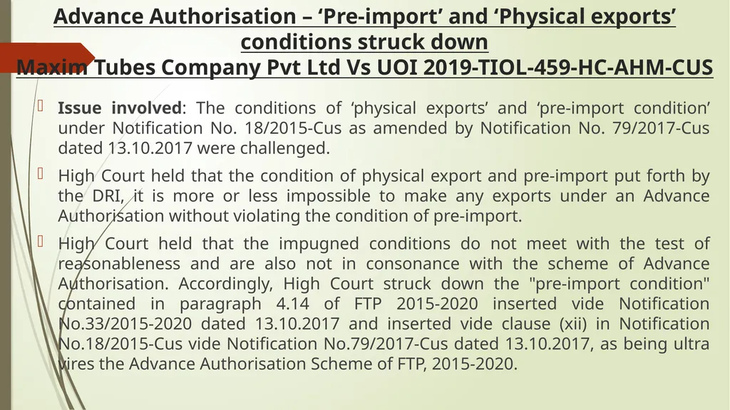 Important Judicial Pronouncements in GST CA - slide 9 of 132