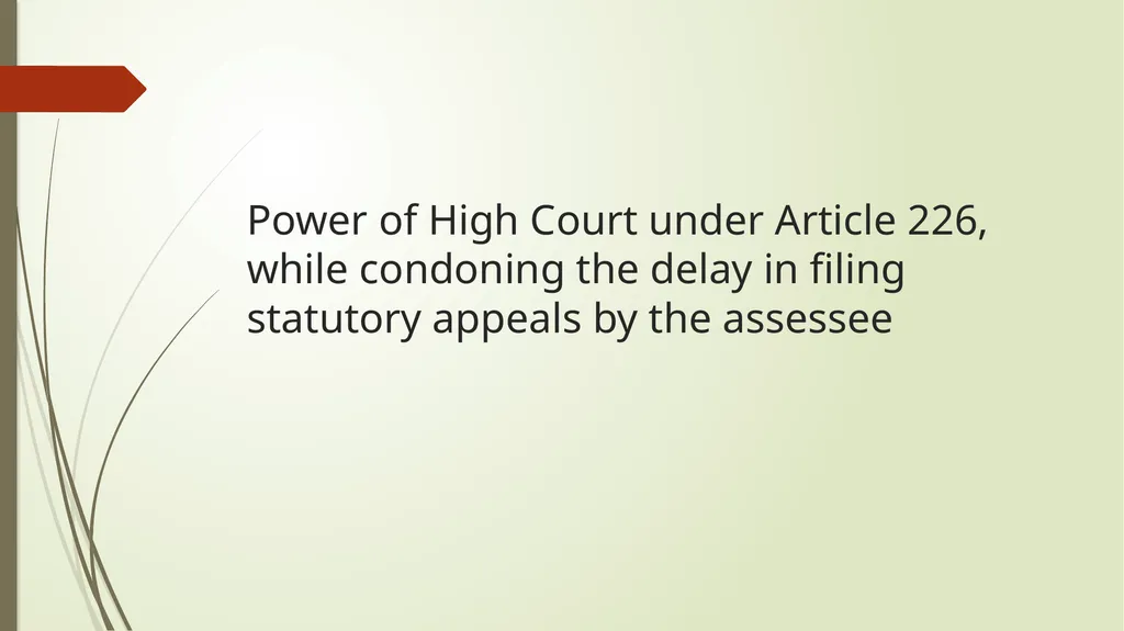 Important Judicial Pronouncements in GST CA - slide 97 of 132