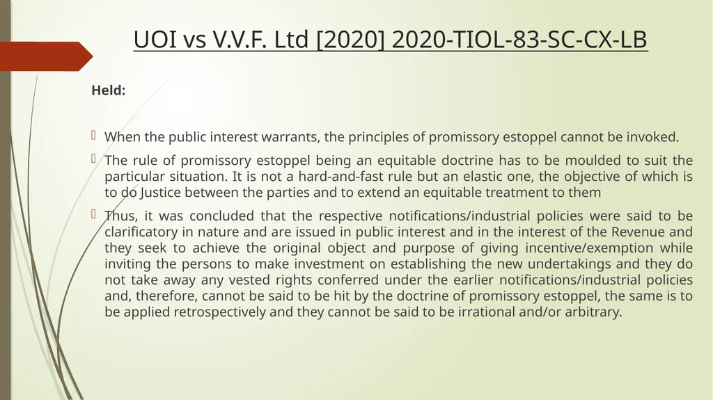 Important Judicial Pronouncements in GST CA - slide 34 of 132