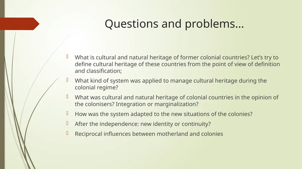 Lesson 11 Politics for cultural heritage - slide 11 of 40