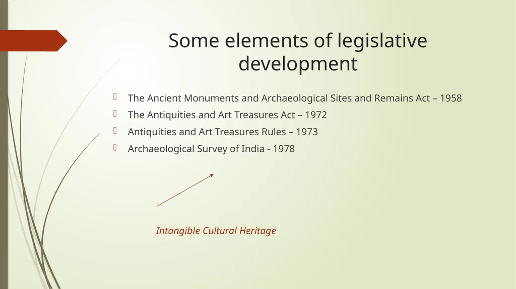 Lesson 11 Politics for cultural heritage - slide 29 of 40