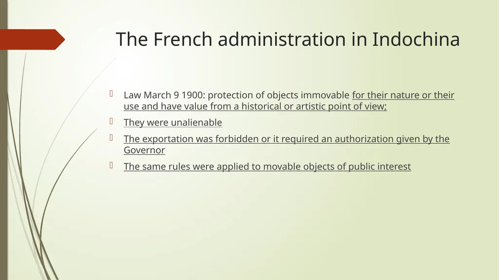Lesson 11 Politics for cultural heritage - slide 15 of 40