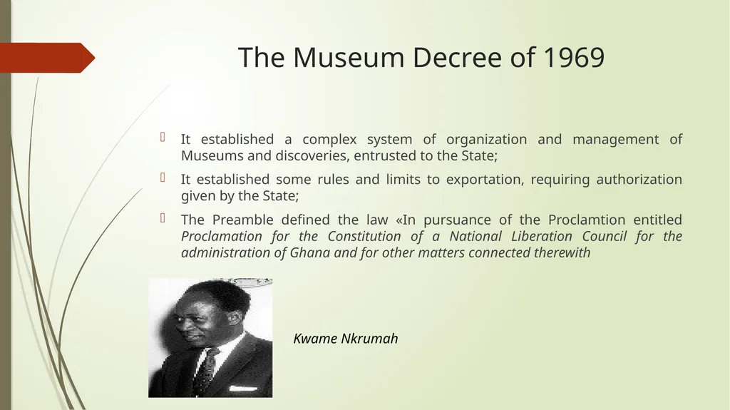 Lesson 11 Politics for cultural heritage - slide 21 of 40