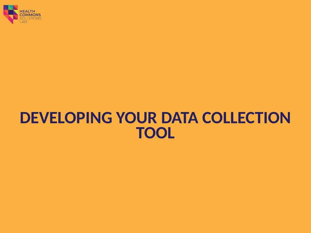TOOLS Sociodemographic Data Collection IN A - slide 5 of 36
