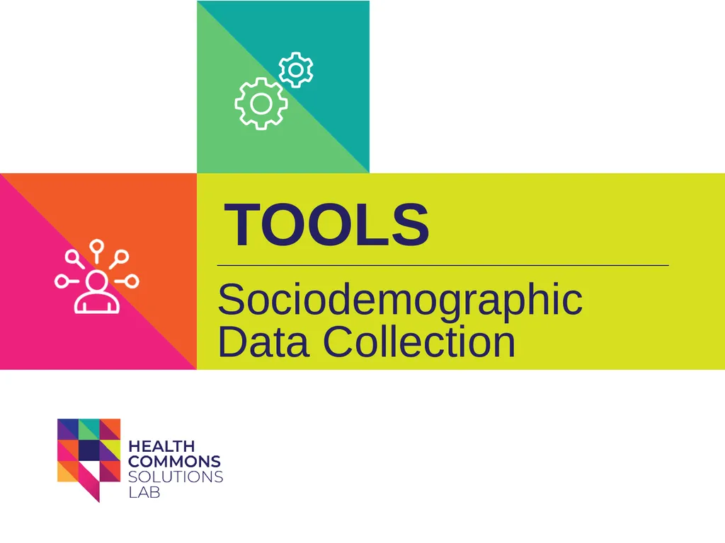TOOLS Sociodemographic Data Collection IN A - slide 1 of 36