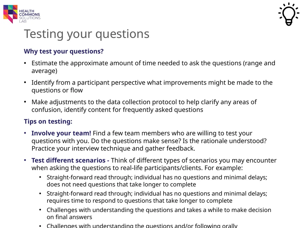 TOOLS Sociodemographic Data Collection IN A - slide 34 of 36
