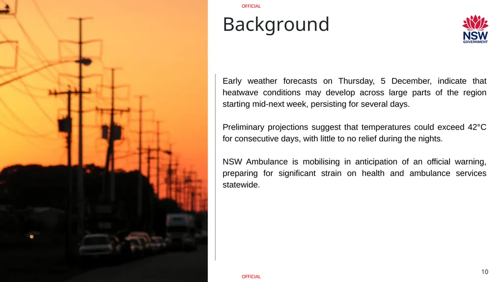 Exercise [INSERT NAME] Heatwave Discussion - slide 10 of 29