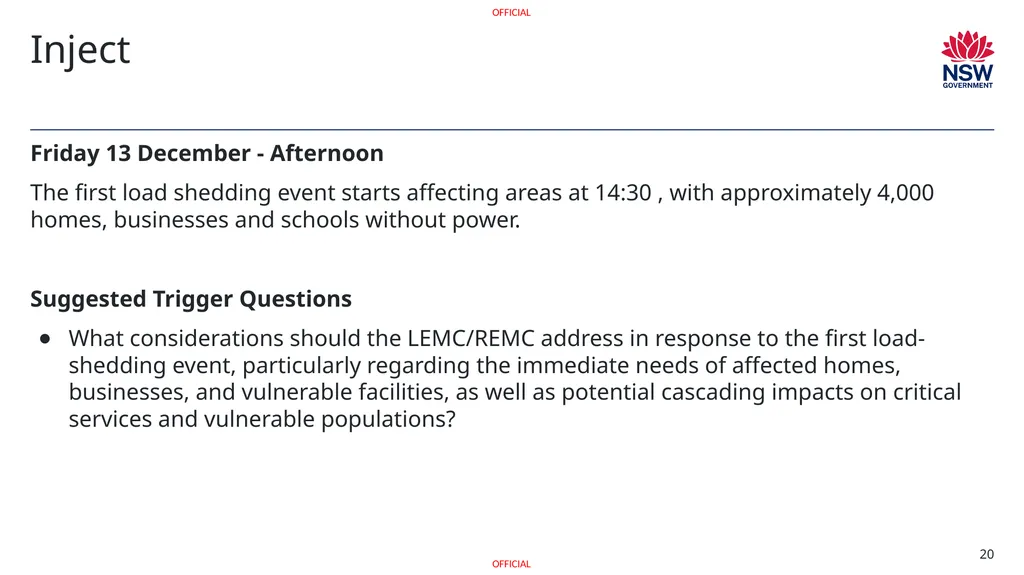 Exercise [INSERT NAME] Heatwave Discussion - slide 20 of 29