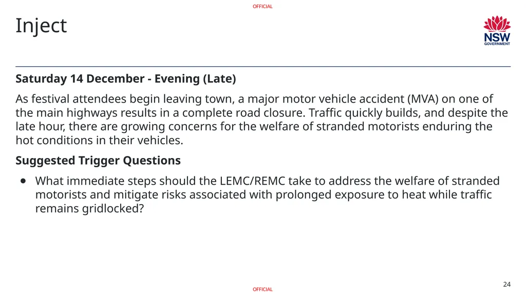 Exercise [INSERT NAME] Heatwave Discussion - slide 24 of 29