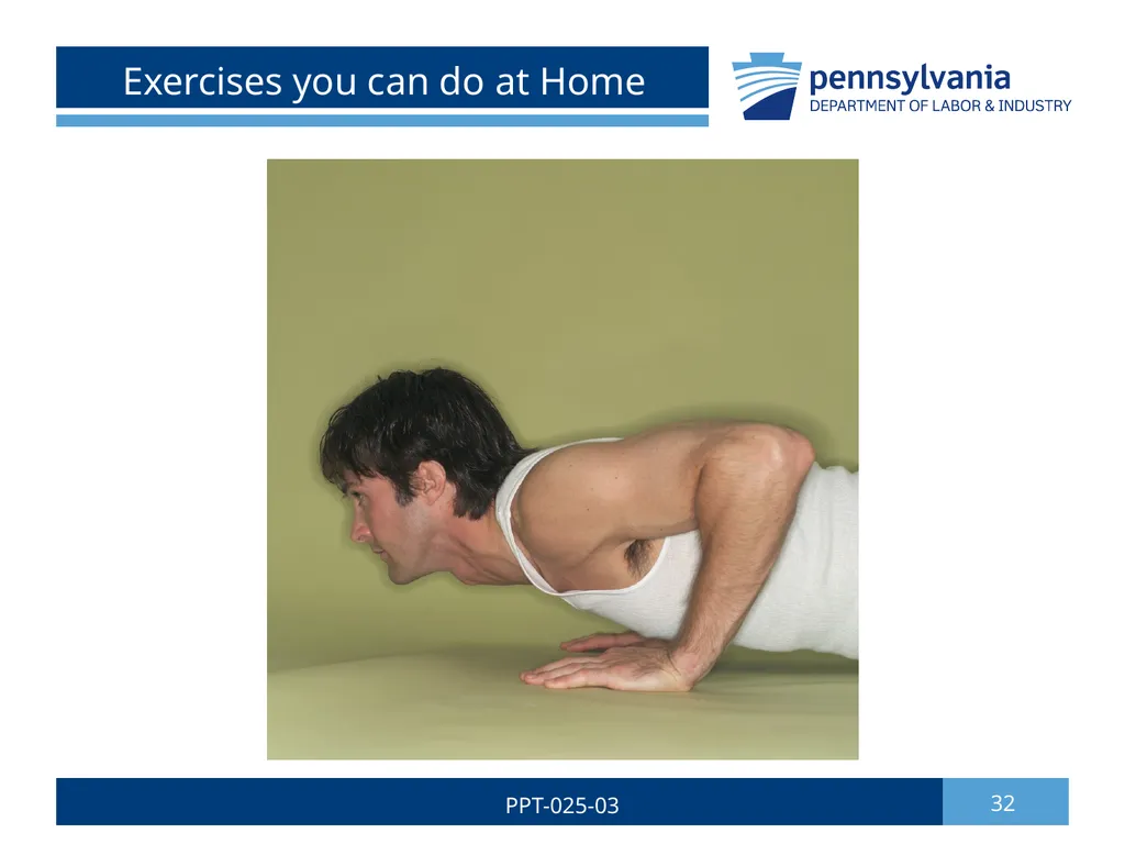 SAFE LIFTING/MATERIAL HANDLING 1 PPT-025-03 Bureau - slide 32 of 37
