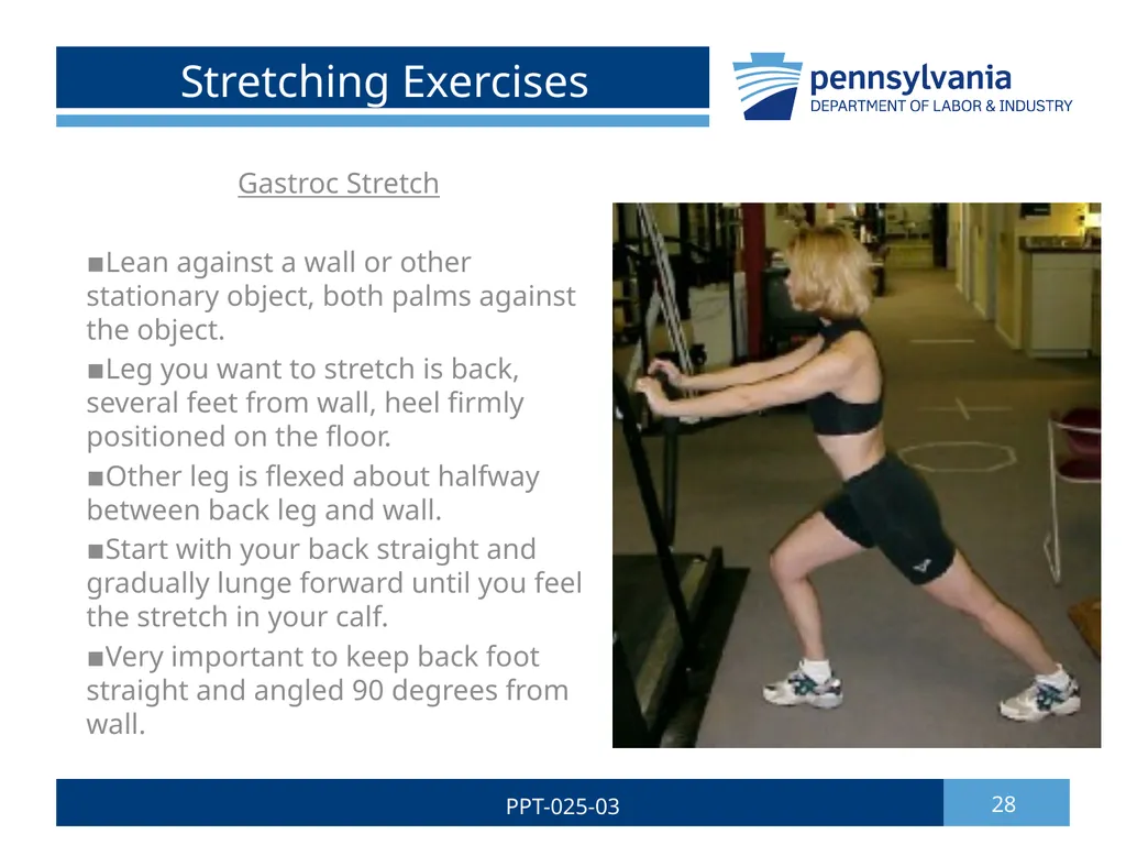 SAFE LIFTING/MATERIAL HANDLING 1 PPT-025-03 Bureau - slide 28 of 37