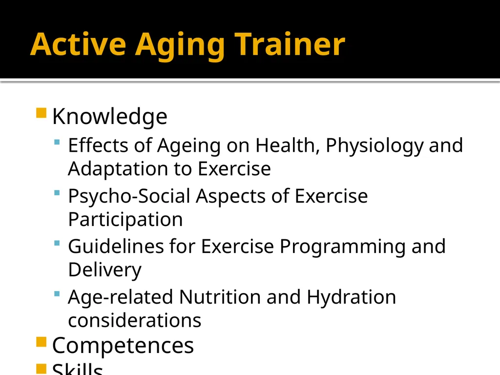 EHFA STANDARDS The EHFA Standards Council has - slide 14 of 19