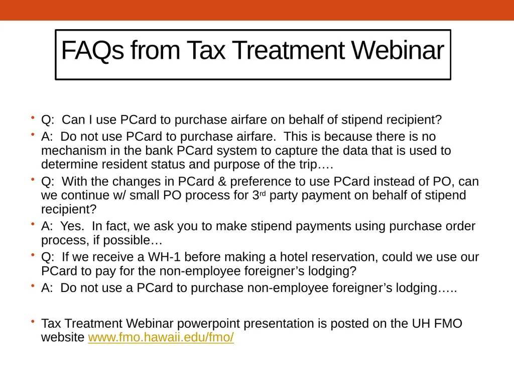 PCARD TRAINING for Cardholders Office of - slide 37 of 52