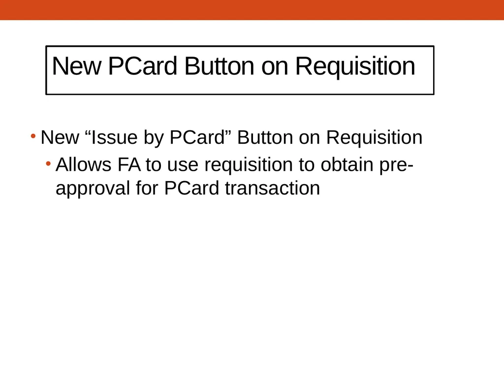 PCARD TRAINING for Cardholders Office of - slide 13 of 52