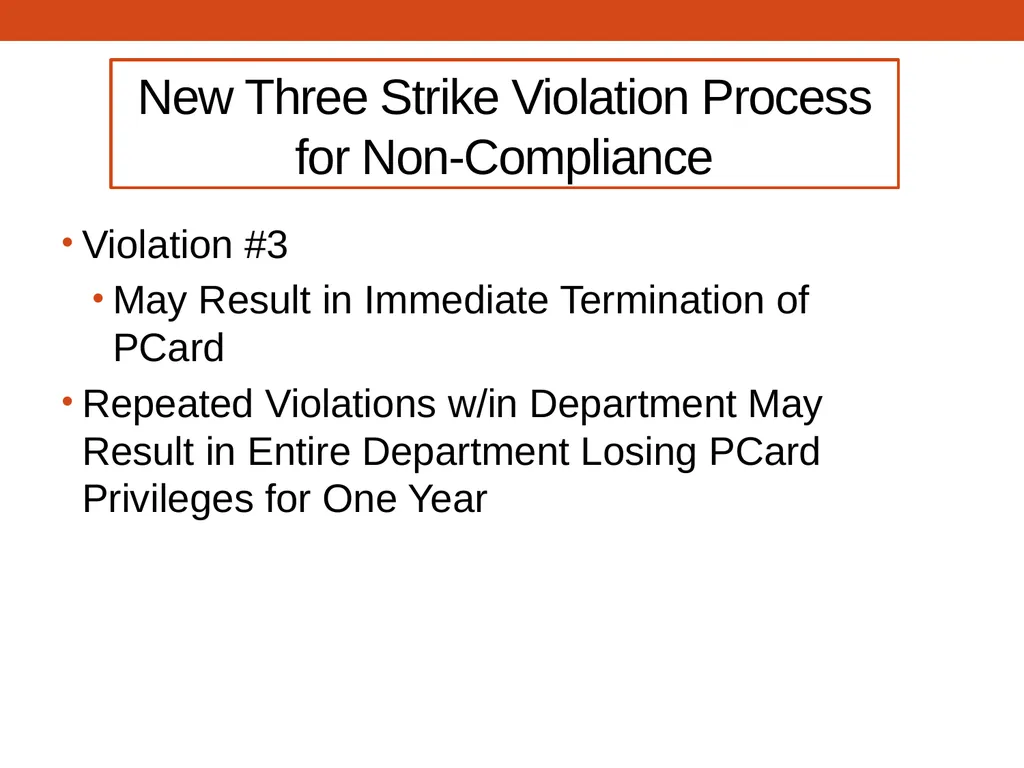 PCARD TRAINING for Cardholders Office of - slide 32 of 52
