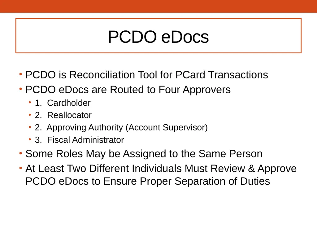 PCARD TRAINING for Cardholders Office of - slide 42 of 52