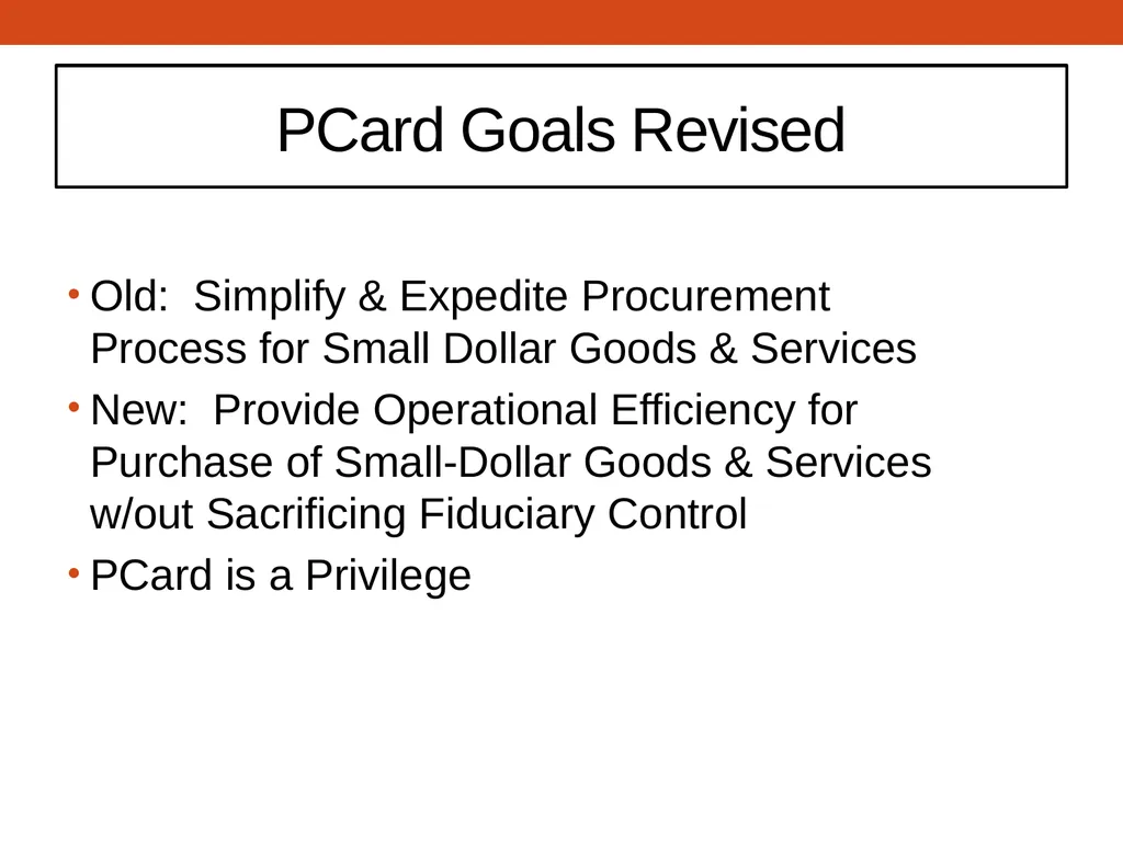 PCARD TRAINING for Cardholders Office of - slide 7 of 52