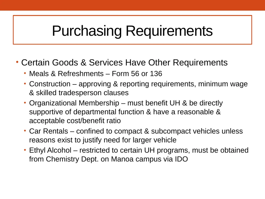 PCARD TRAINING for Cardholders Office of - slide 25 of 52