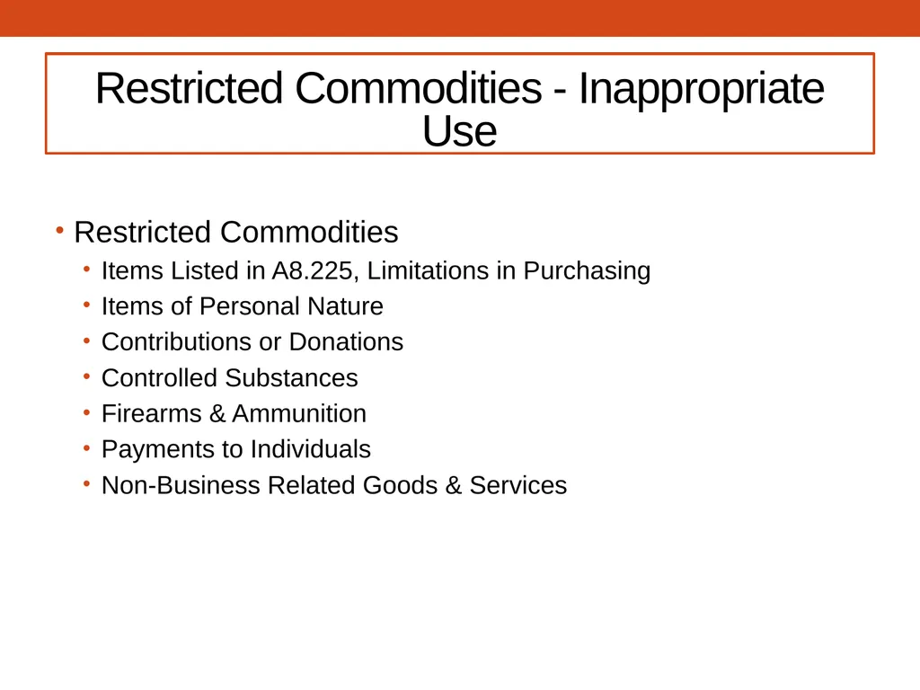PCARD TRAINING for Cardholders Office of - slide 21 of 52