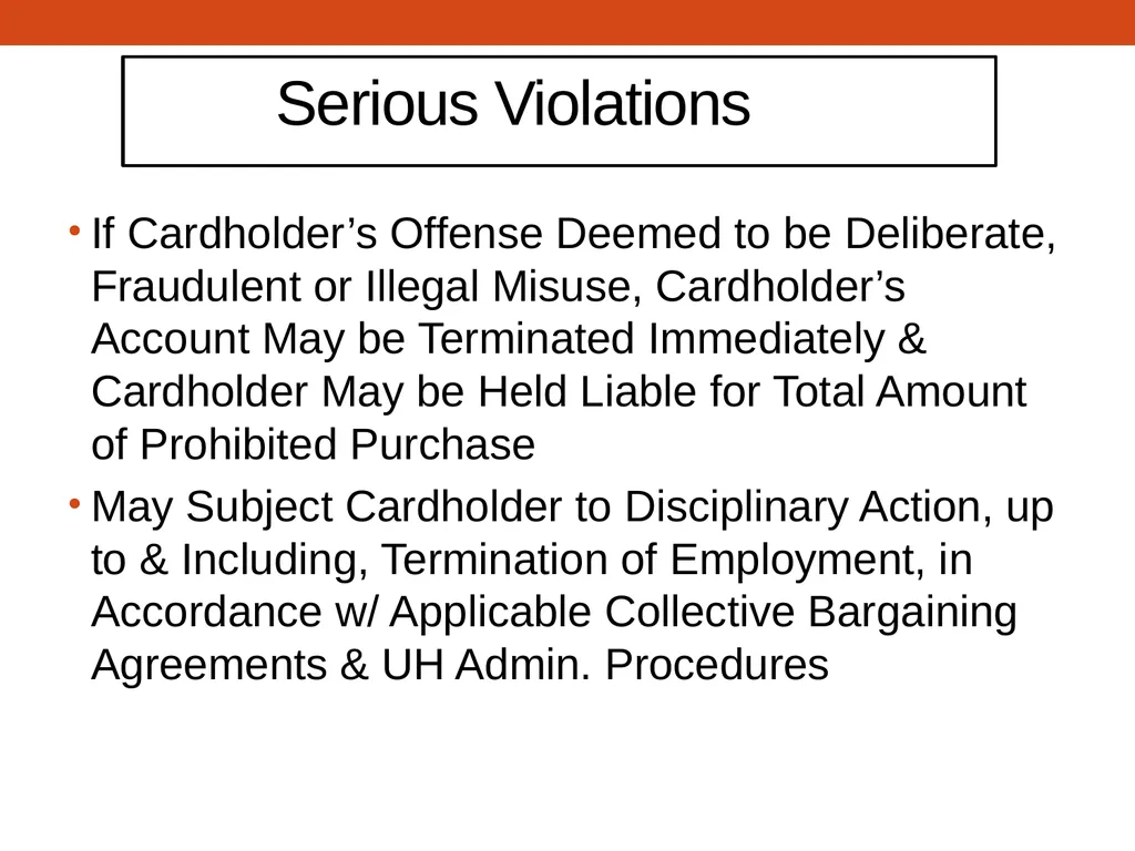 PCARD TRAINING for Cardholders Office of - slide 33 of 52