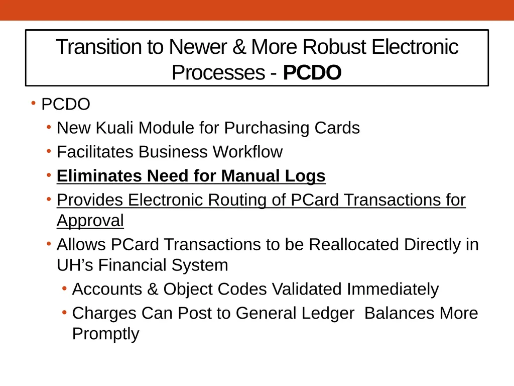 PCARD TRAINING for Cardholders Office of - slide 8 of 52