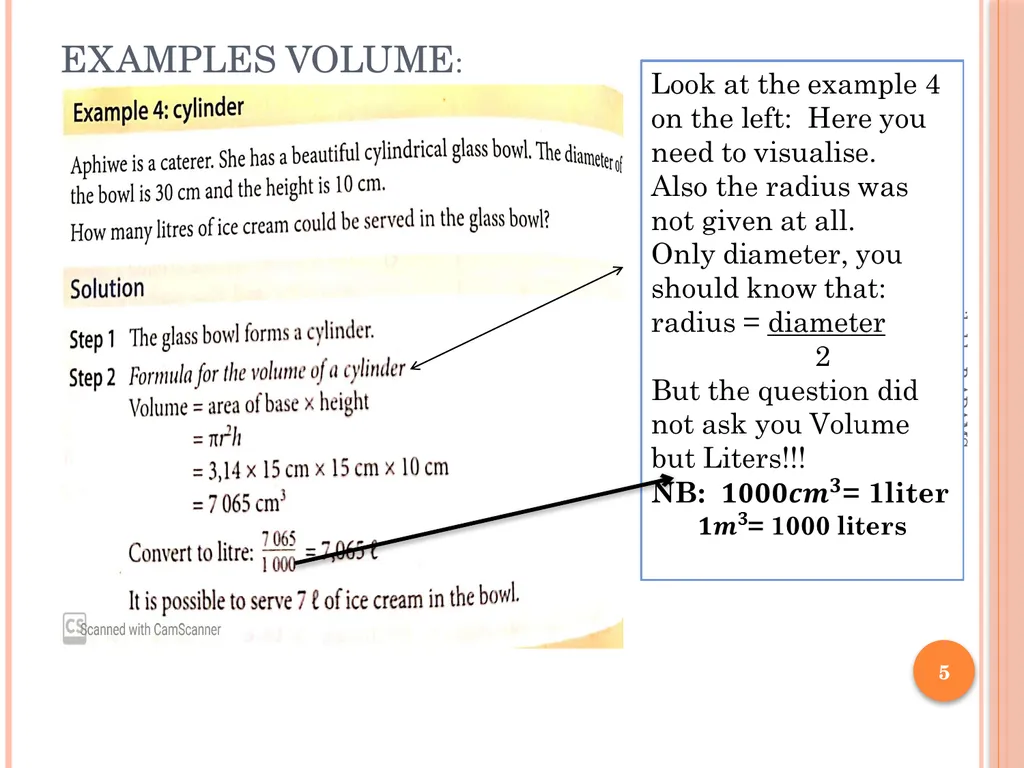 L3 MATHS LIT LESSON 2 – TOPIC 2 Three dimensional - slide 5 of 12