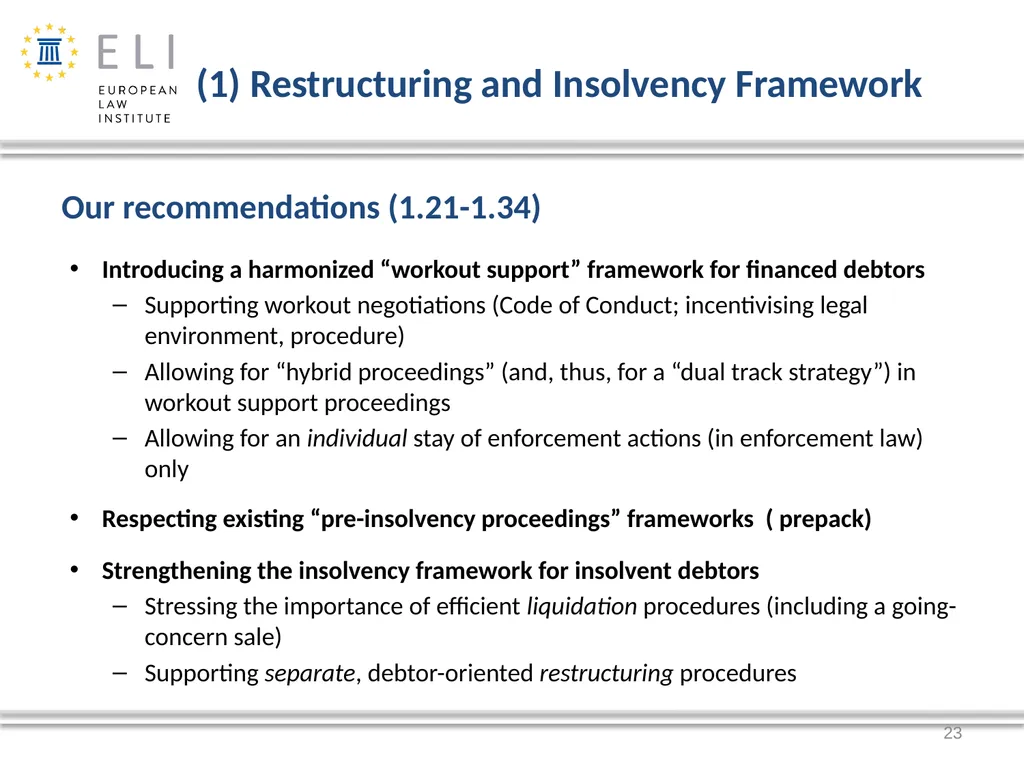 Trans Europe Experts 16 mars 2018 Denis PHILIPPE - slide 23 of 35