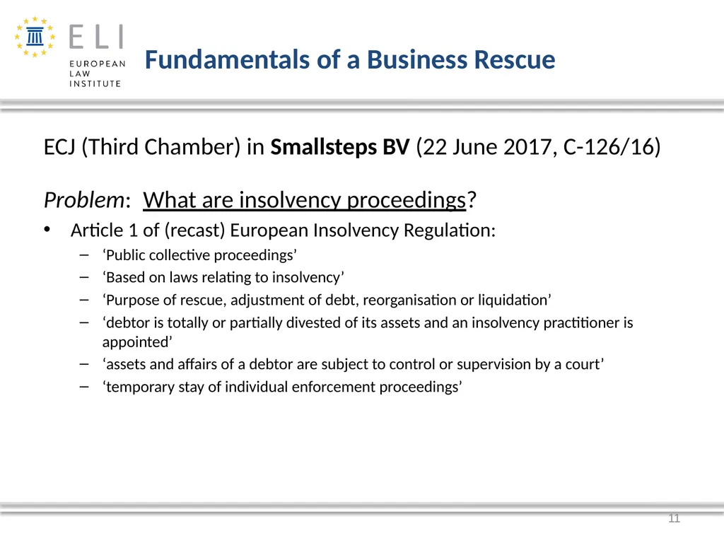 Trans Europe Experts 16 mars 2018 Denis PHILIPPE - slide 11 of 35