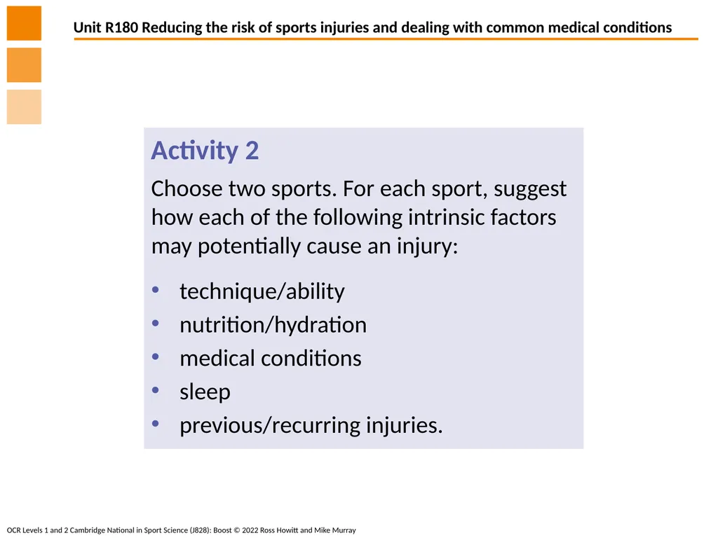 Different factors which influence the risk and - slide 14 of 16