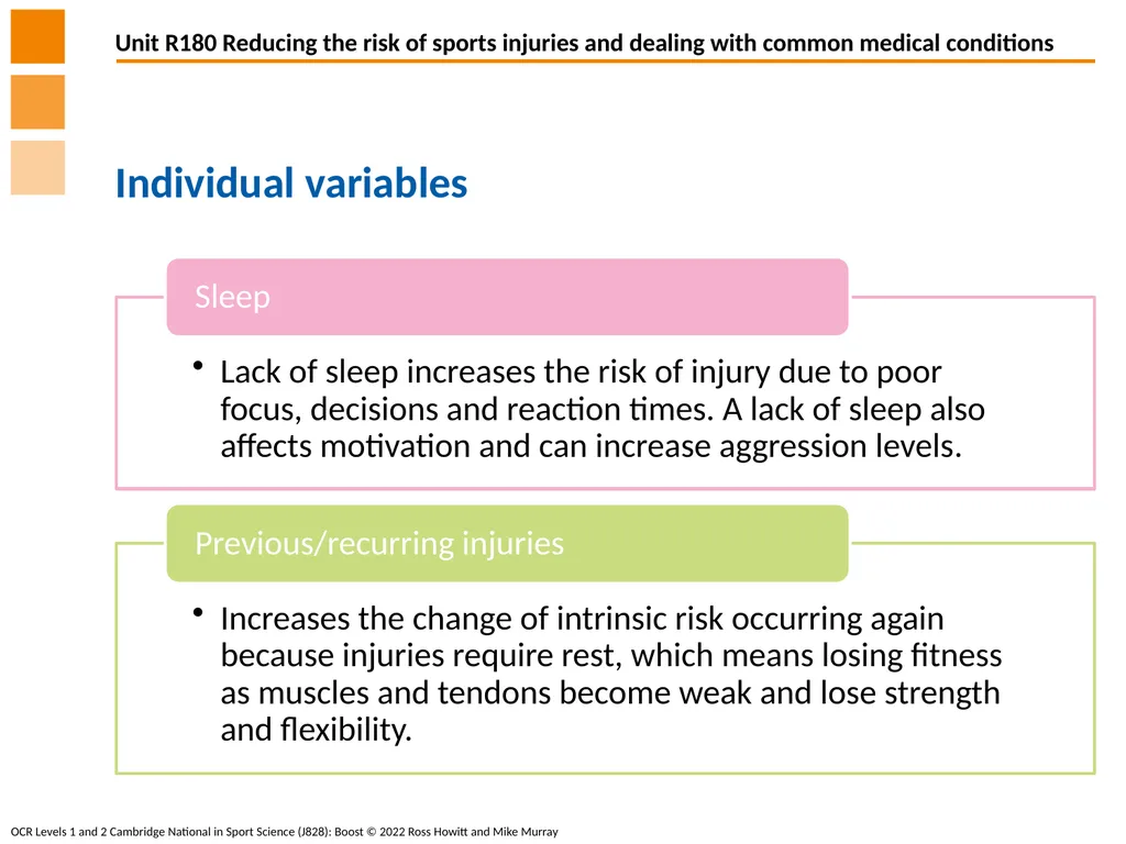 Different factors which influence the risk and - slide 12 of 16