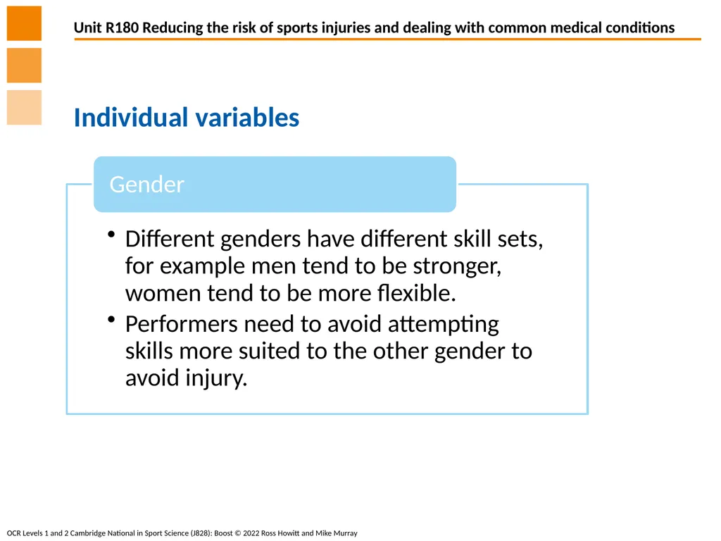 Different factors which influence the risk and - slide 5 of 16