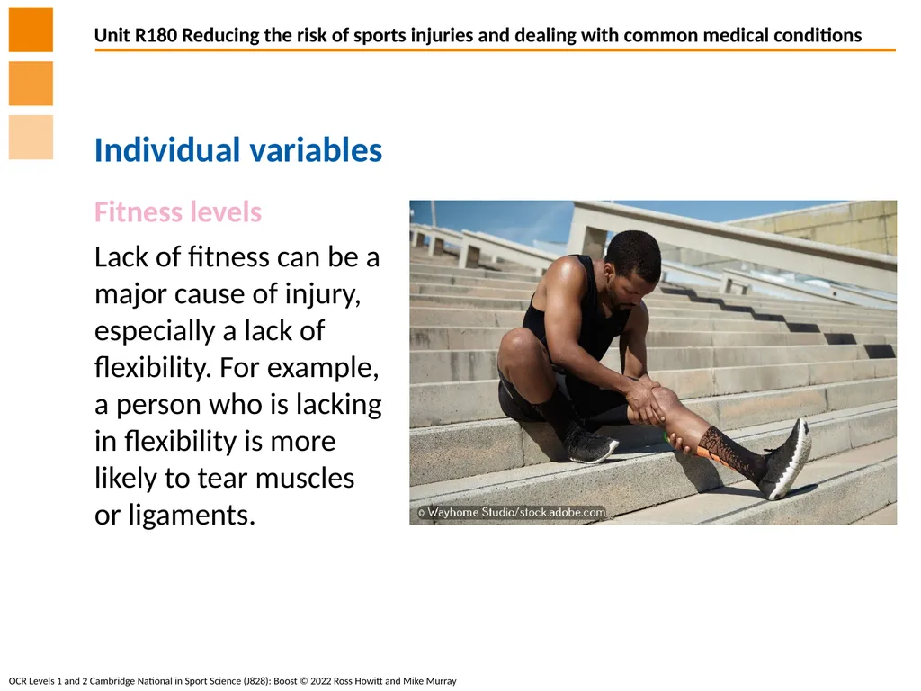 Different factors which influence the risk and - slide 8 of 16