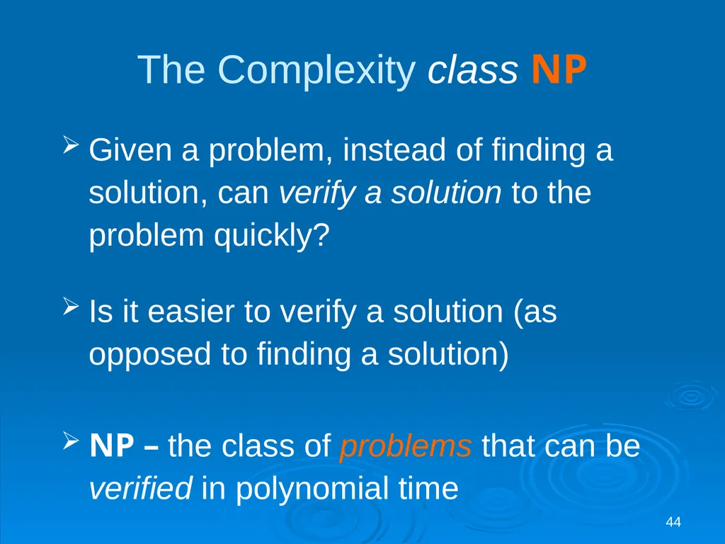 1 Theory: Models of Computation Readings: Chapter - slide 44 of 50