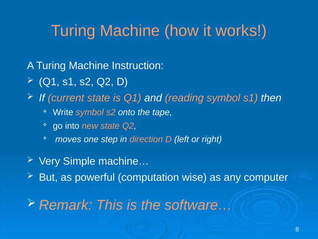 1 Theory: Models of Computation Readings: Chapter - slide 8 of 50
