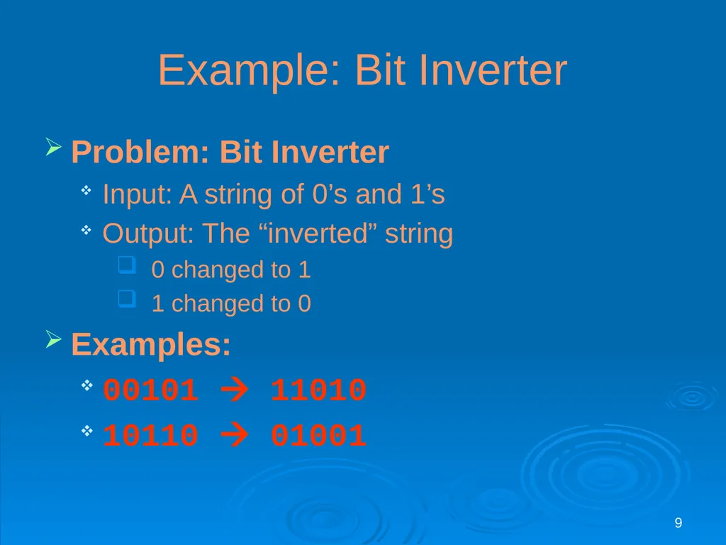 1 Theory: Models of Computation Readings: Chapter - slide 9 of 50
