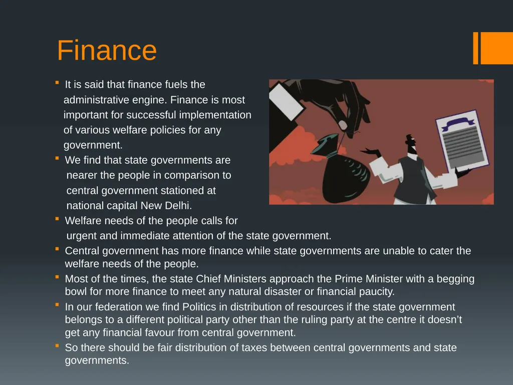 Federalism in India; Issues and Challenges By - slide 7 of 15