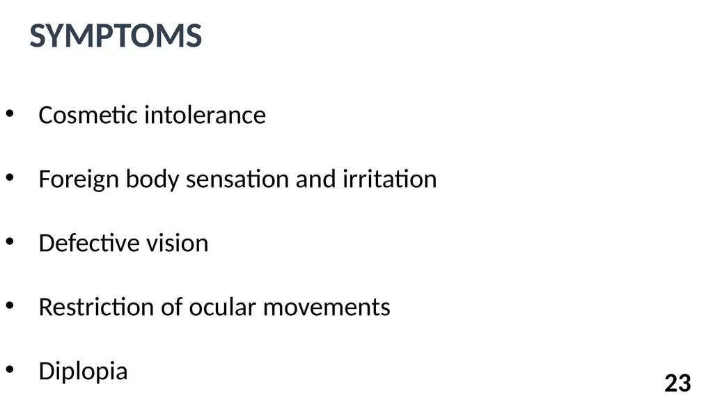 अर्म Dr Adeeb A ASST PROFESSOR Shalakyatantra - slide 23 of 33