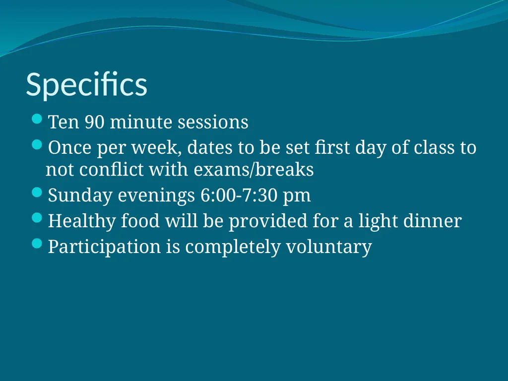 Integrative Awareness Training To increase self - slide 10 of 10