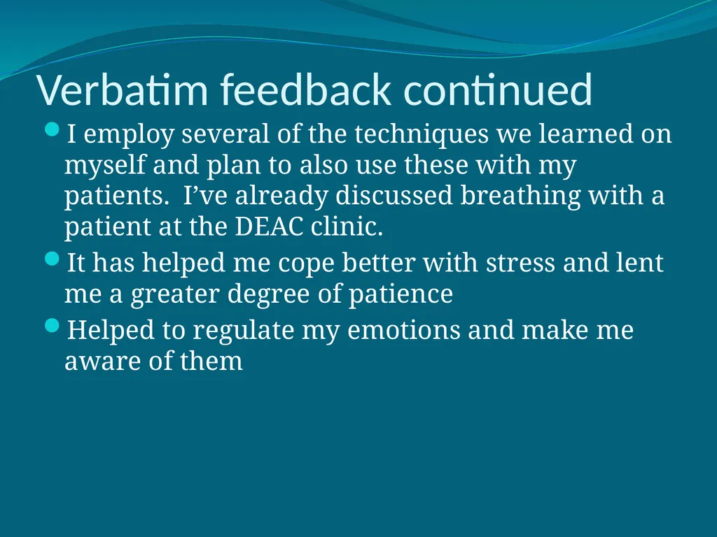 Integrative Awareness Training To increase self - slide 9 of 10