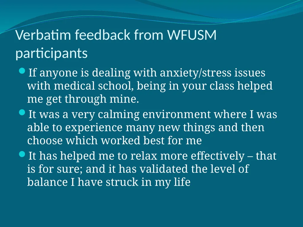 Integrative Awareness Training To increase self - slide 8 of 10