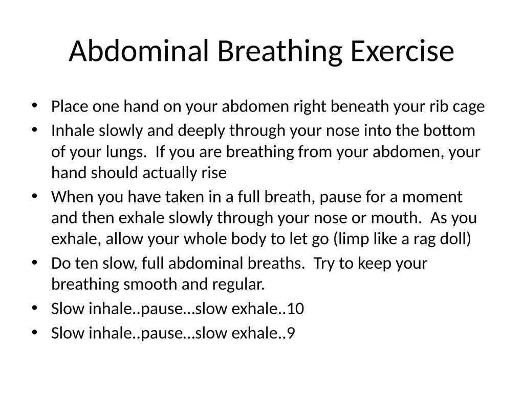 Breathing “A lung’s got to do what a lungs got - slide 16 of 17