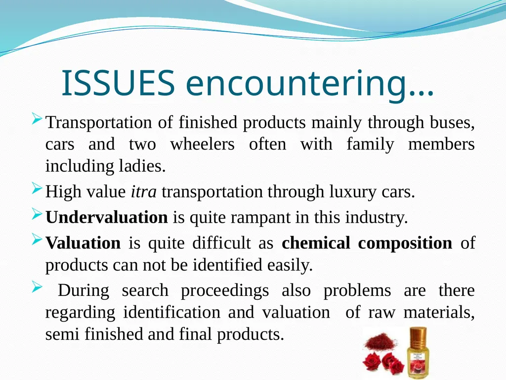 Perfumery and its Compounds A presentation by: - slide 16 of 18