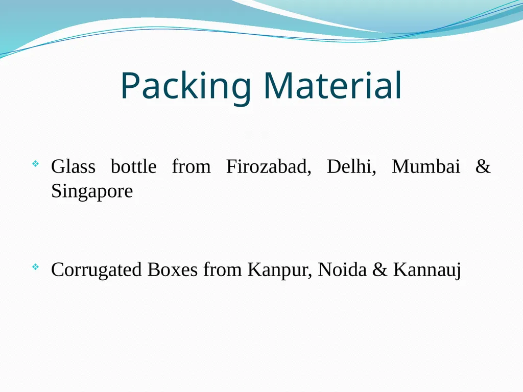 Perfumery and its Compounds A presentation by: - slide 14 of 18